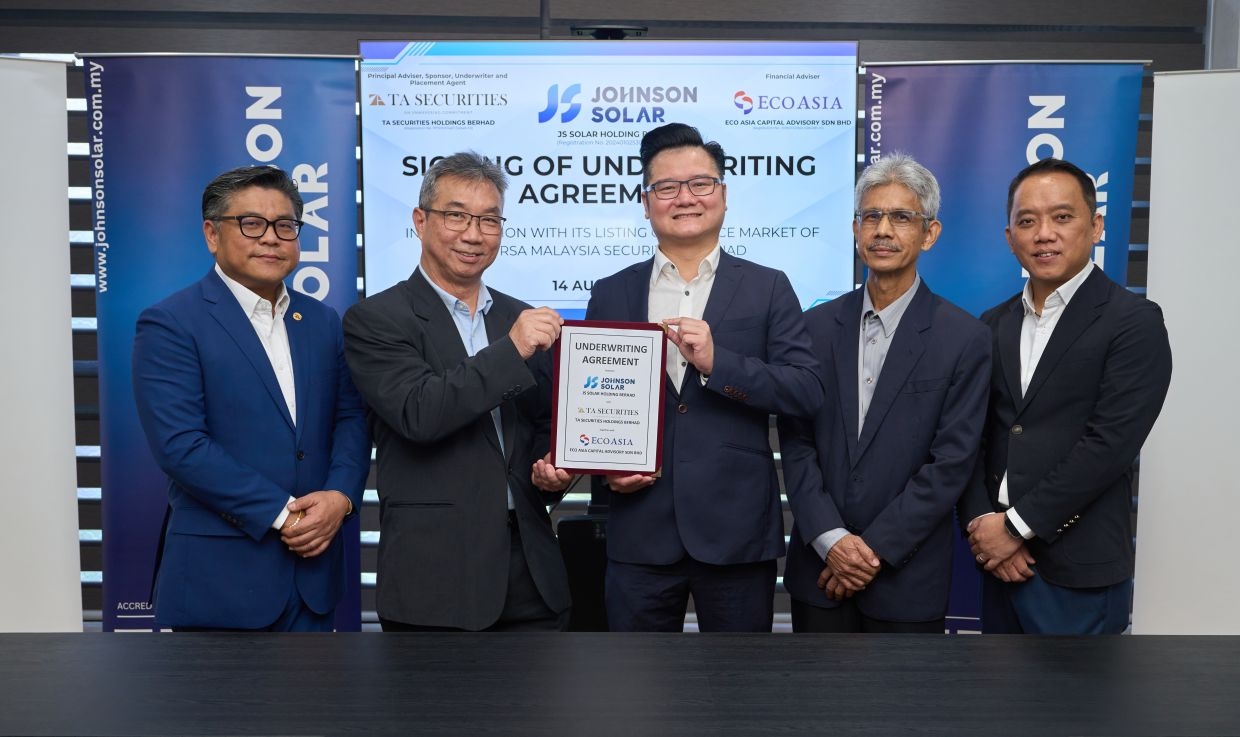 JS Solar inks underwriting deal with TA Securities for ACE Market IPO