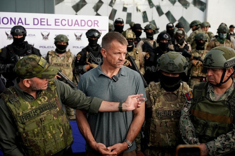Exclusive-Trump ally Erik Prince plans to keep forces in Haiti for 10 years to fight gangs and collect taxes