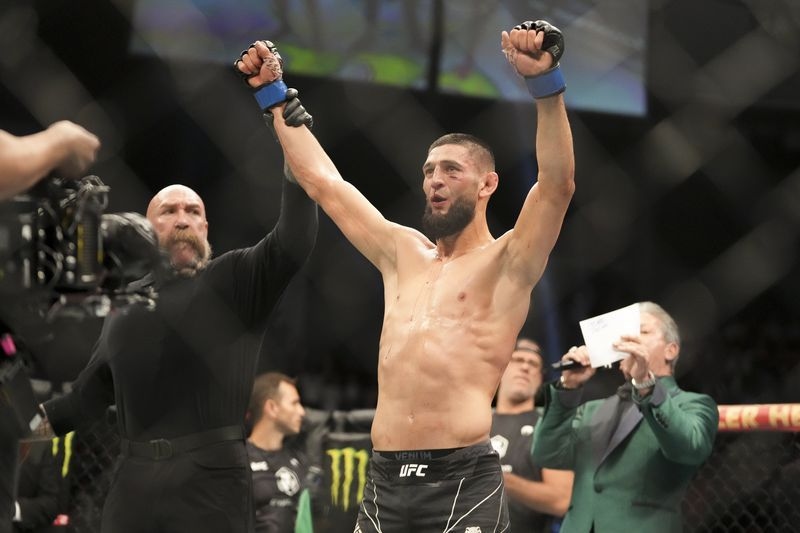 Mixed Martial Arts-Chimaev finally gets UFC title shot after long road to the top