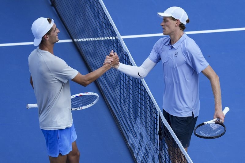 Tennis-Atmane gifts birthday boy Sinner Pokemon card ahead of Cincinnati semi-final
