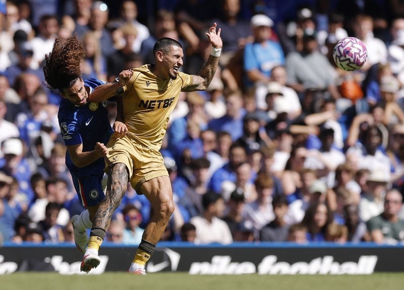 Soccer-World champions Chelsea brought down to earth by Palace