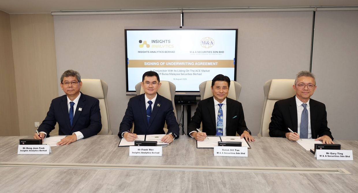 IAB signs underwriting deal with M&A Securities for ACE Market listing