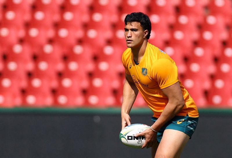 Rugby-Convert Suaalii savouring test experiences with Wallabies