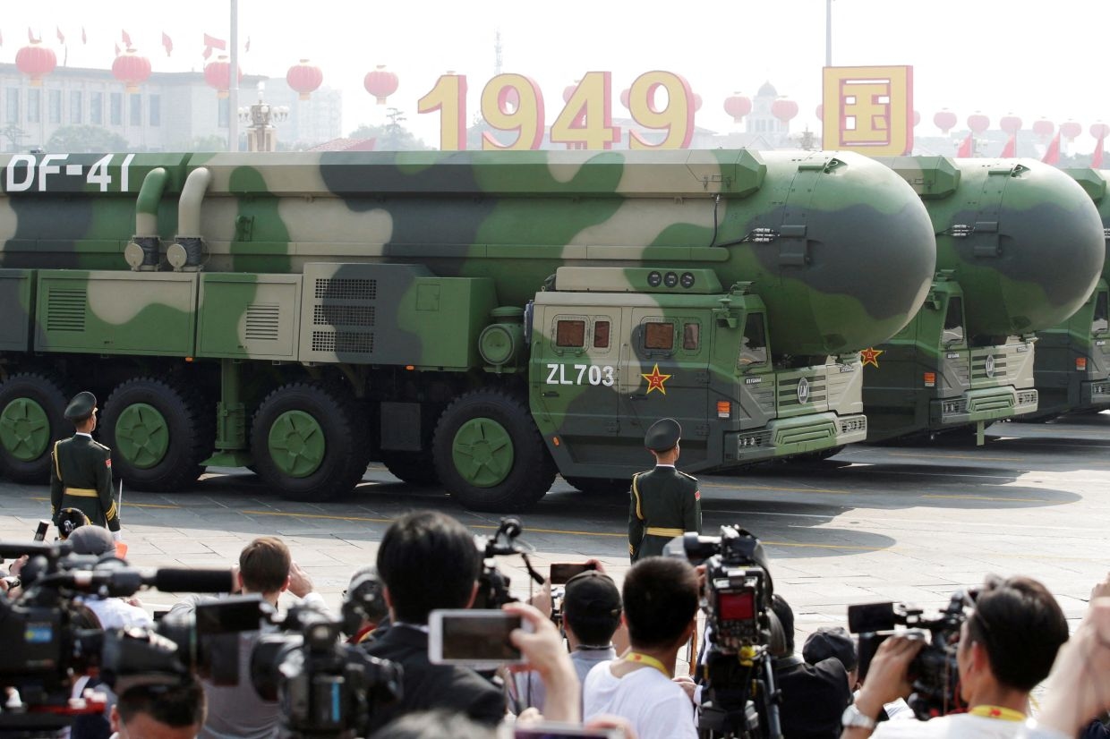 China to stage massive military parade involving tens of thousands of people