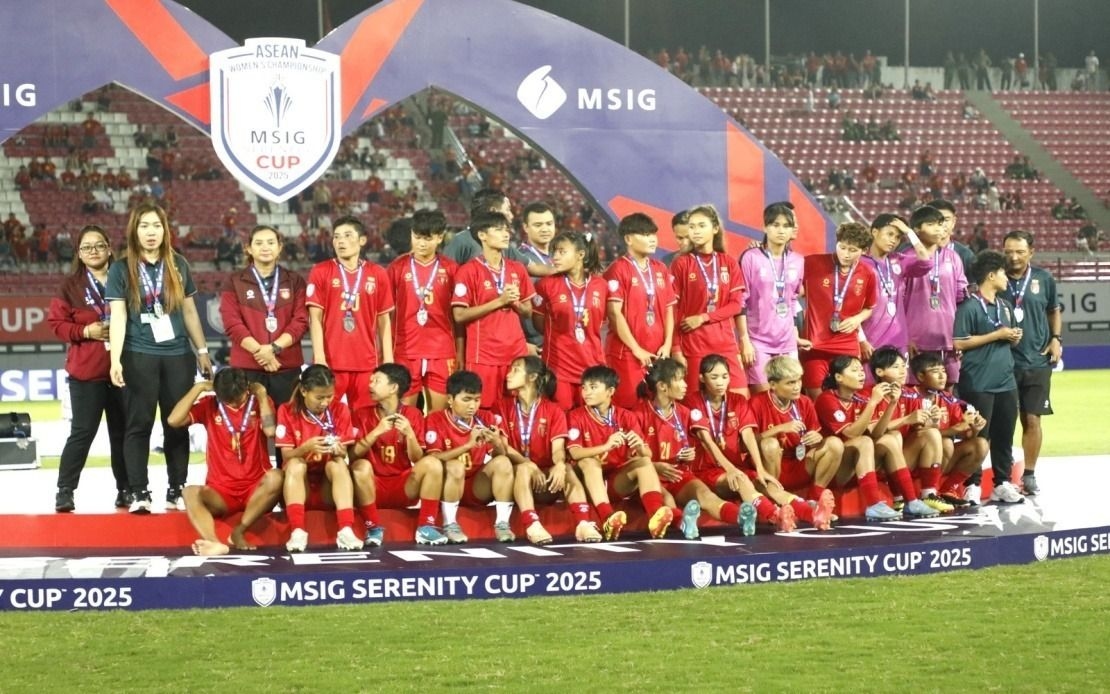 Gritty Myanmar girls lose Asean football trophy but triumph over personal hardship