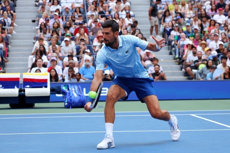Tennis-Aging Djokovic out to turn back time in push for U.S. Open glory