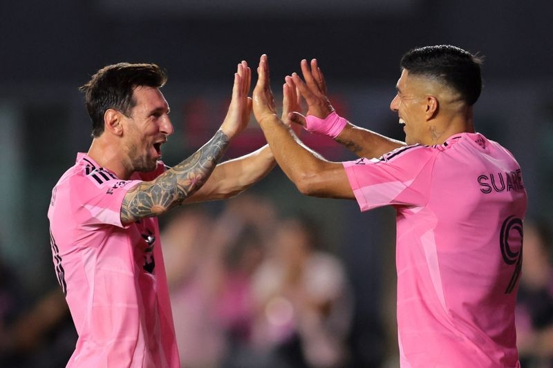 Soccer-Messi's Miami in Leagues Cup quarters as new format fuels goals, ratings surge