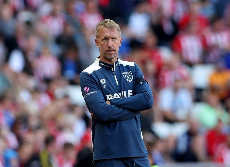 Soccer-No silver bullet, says Potter, as West Ham seek bounce back against Chelsea