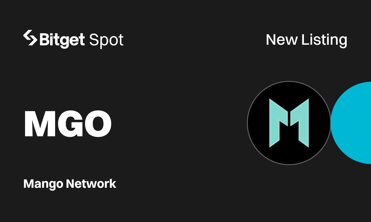 Bitget Lists Mango Network (MGO) with over 8 Million Tokens in Rewards