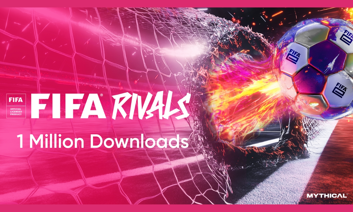 Mythical Games' FIFA Rivals Hits 1 Million Downloads Within 6 Weeks of Launch