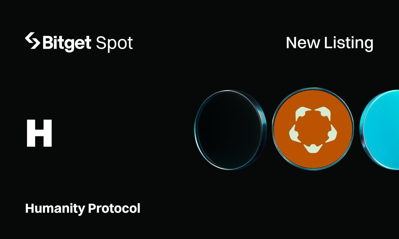 Bitget Lists Humanity Protocol (H) for Spot Trading