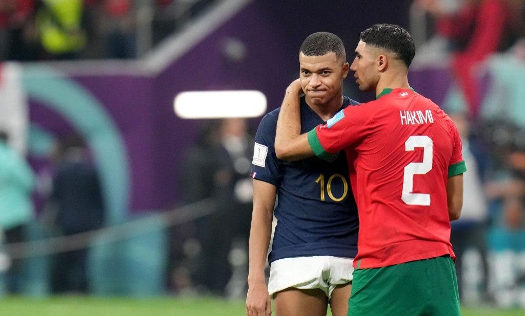 مبابي: "أشرف حكيمي ليس متوحشا ويعامل النساء باحترام"