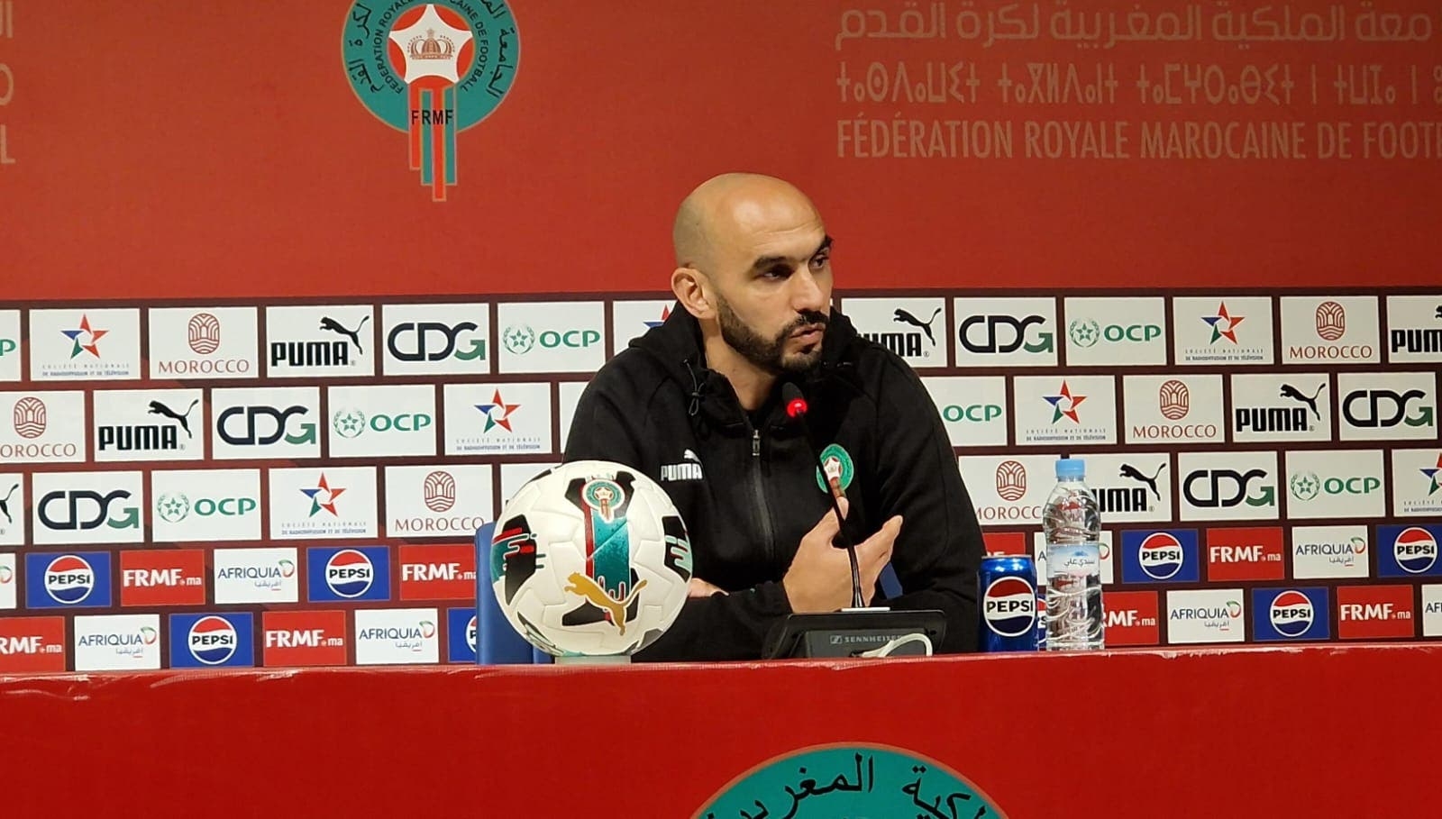 الركراكي: هدف النيجر كان بمثابة "الصفعة" التي أعدتنا إلى المباراة