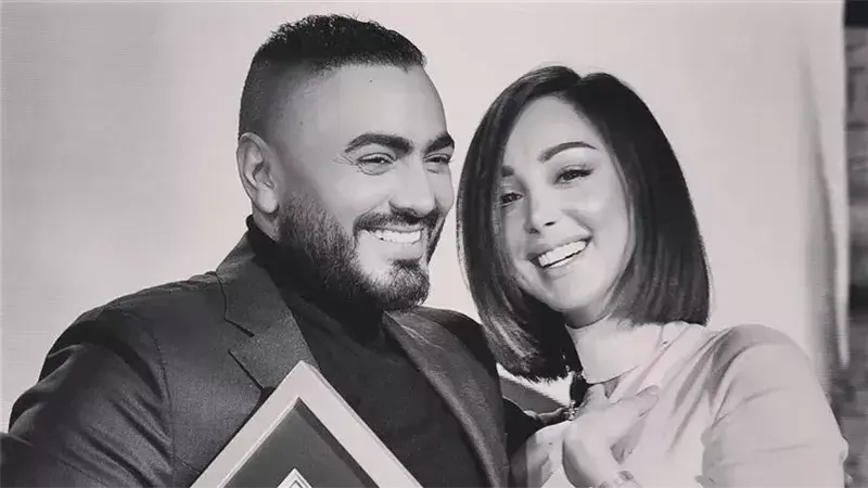 بسمة بوسيل تنشر صورة لابنها من المستشفى وتطلب الدعاء له - صورة