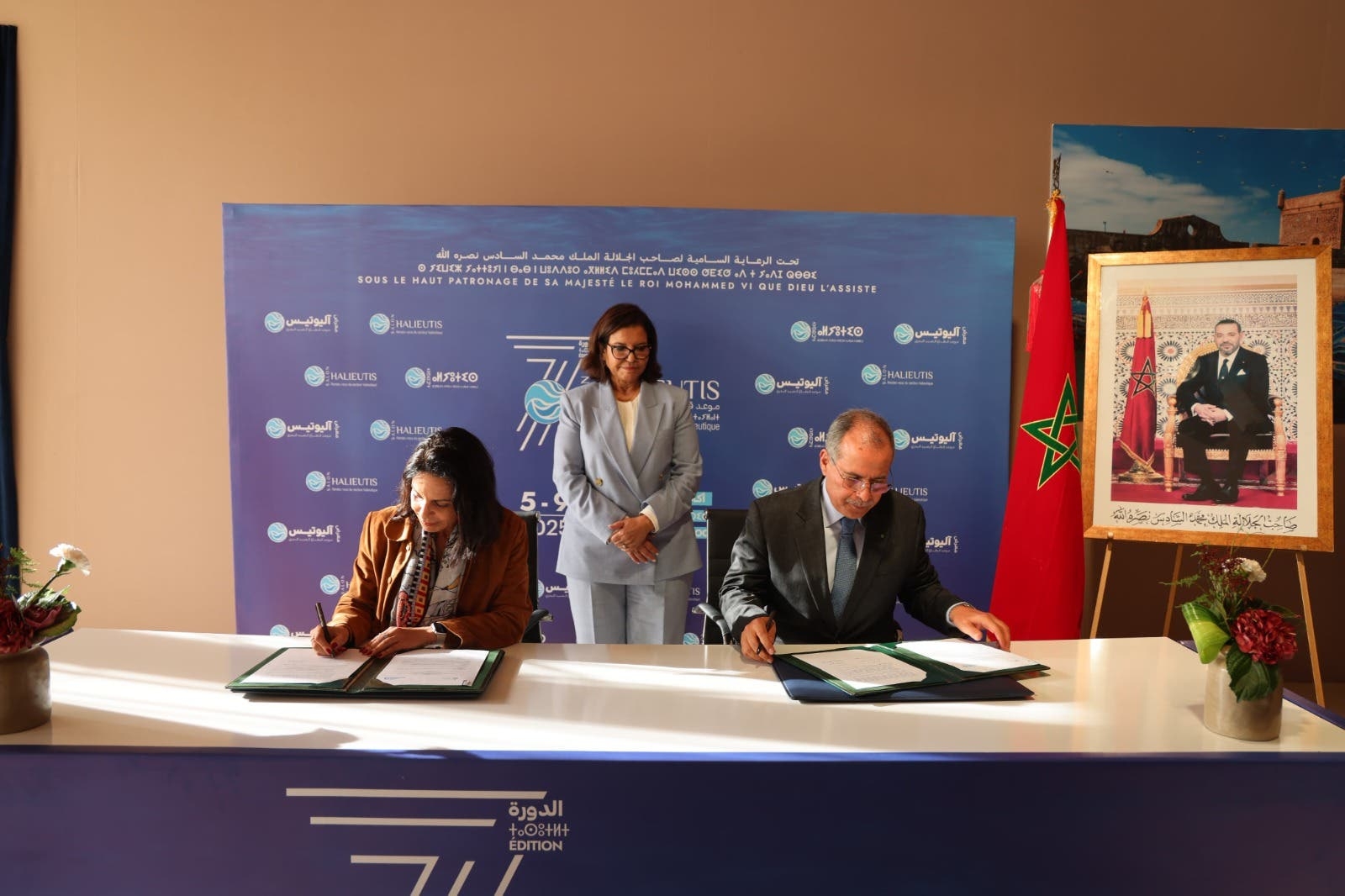معرض أليوتيس.. توقيع مذكرة تفاهم بين القرض الفلاحي للمغرب وهيئة الأمم المتحدة للمرأة