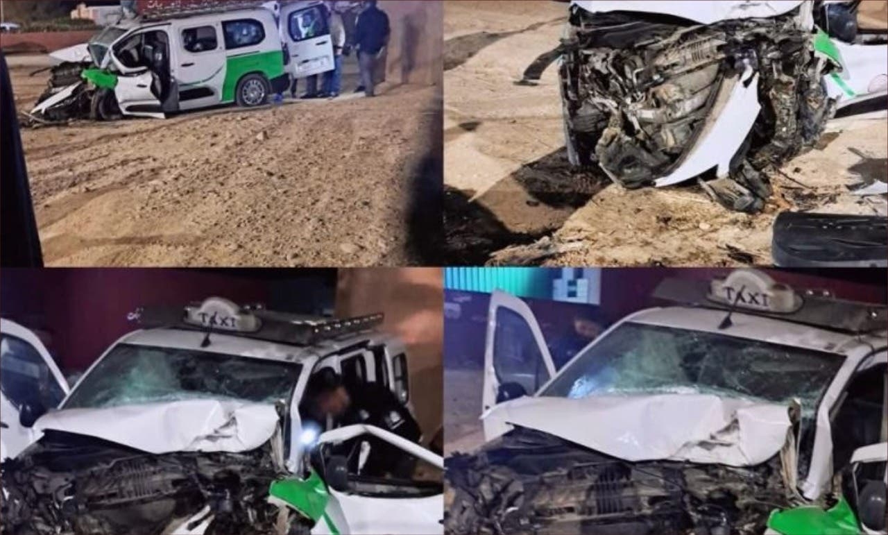إنزكان.. مصرع سائق "طاكسي" وإصابة 5 ركاب بجروج متفاوتة الخطورة