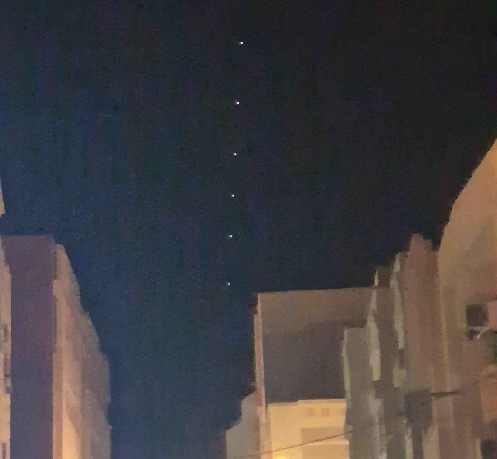 ظهور أجسام غريبة في سماء مدينة جرسيف (فيديو)
