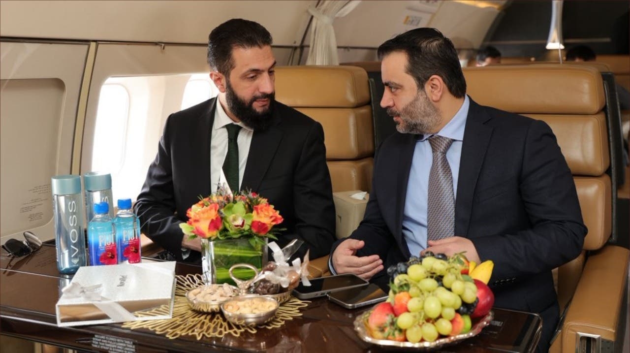 الرئيس السوري أحمد الشرع يتوجه إلى الإمارات