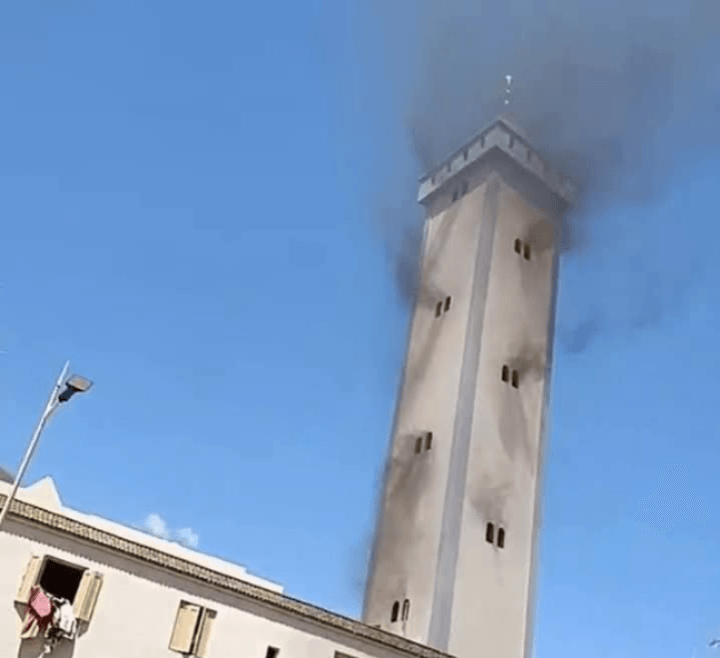 إندلاع حريق بمسجد حمزة ببركان دون تسجيل خسائر