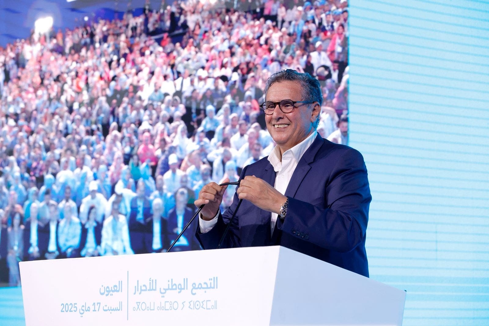 أخنوش من العيون: معركتنا الحقيقية هي مع الفقر والهشاشة والبطالة (فيديو)