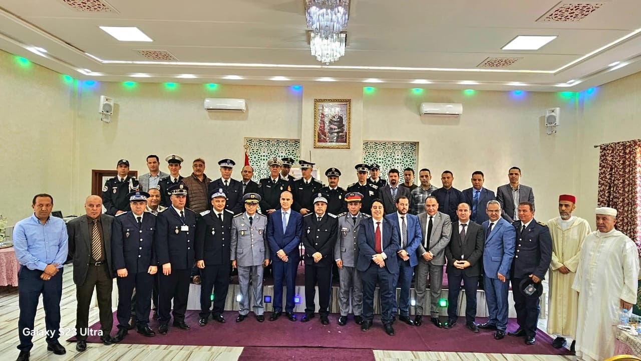 جرسيف .. الاحتفاء بالذكرى ال69 لتأسيس المديرية العامة للأمن الوطني