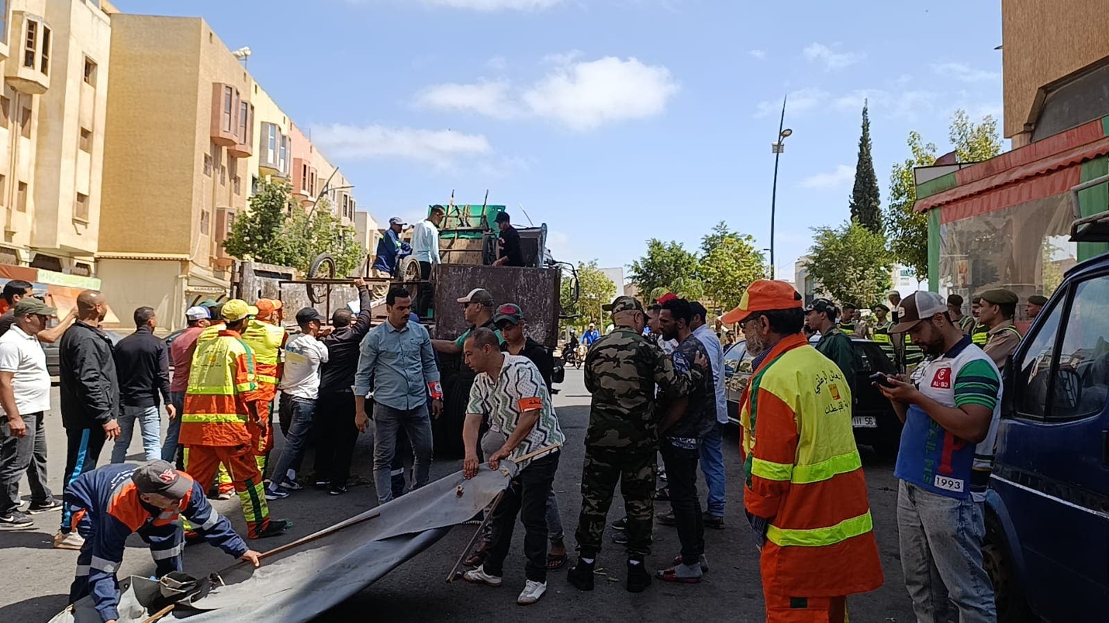 سطات.. إطلاق أكبر حملة لتحرير الملك العمومي 'فيديو'