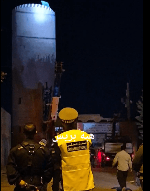 اعتصام 'شاطو' أولاد يوسف.. الدرك يستعين بـ'الدرون' وحالة عنصر الوقاية المدنية مستقرة