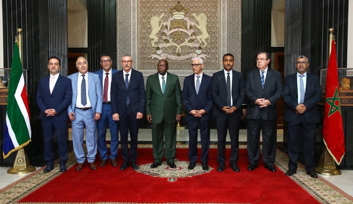 رئيس مجلس النواب يستقبل جاكوب زوما على هامش زيارته للمغرب