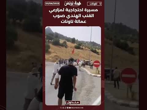 مسيرة احتجاجية لمزارعي القنب الهندي صوب عمالة تاونات