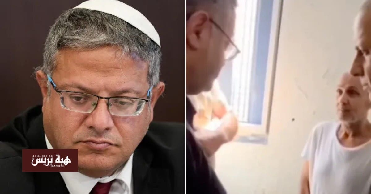 بن غفير يقتحم زنزانة مروان البرغوثي ويوجه له تهديدًا مباشرًا (فيديو)