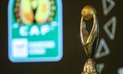 مجسم جديد لكأس رابطة الابطال الإفريقية