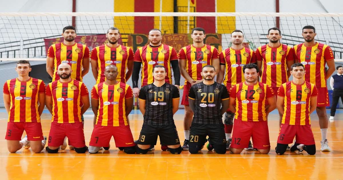 الترجي الرياضي التونسي يحقق فوزه الثاني في بطولة إفريقيا للأندية البطلة لكرة الطائرة