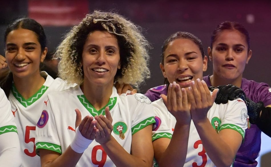 كان كرة القدم داخل القاعة للسيدات : المغرب يتأهل إلى نصف النهائي بفوزه على الكاميرون