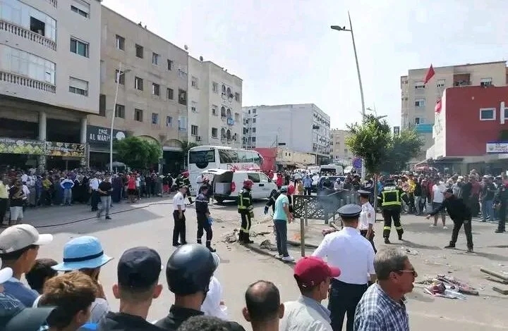 قتيل وجرحى في حادث اصطدام حافلة بمحطة الطرق بالجديدة