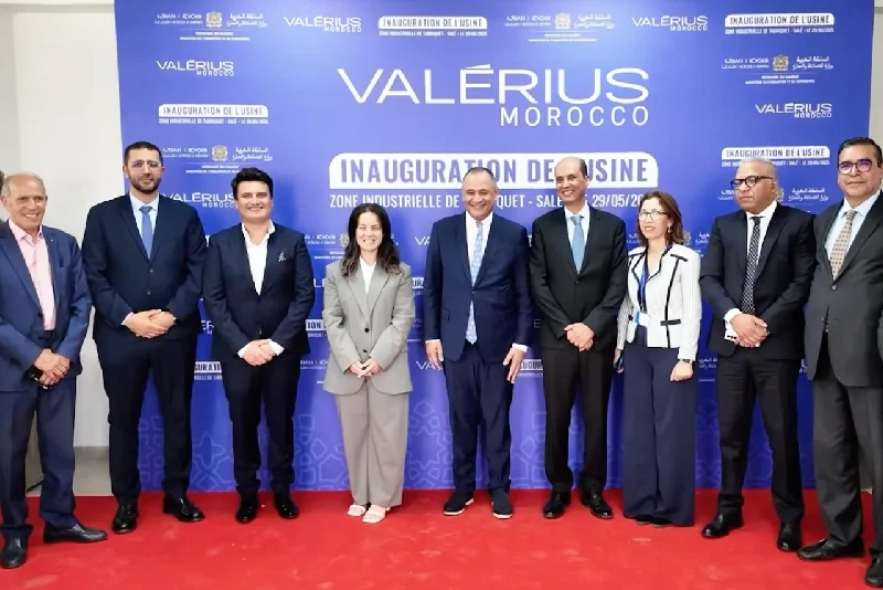 شركة Valerius Morocco تفتتح وحدة لتصنيع الألبسة بسلا