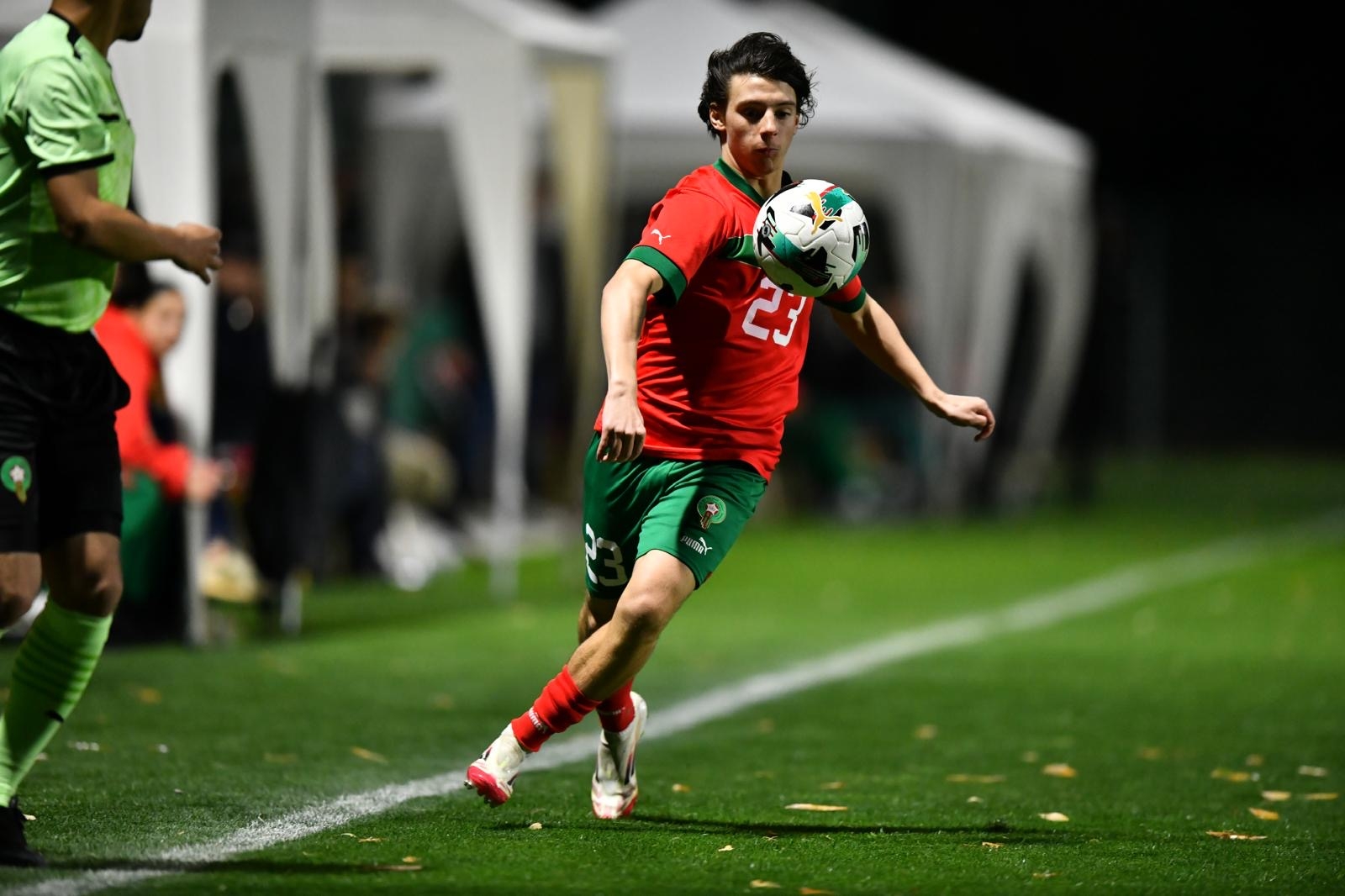 اللاعب إبراهيم الرباج يختار المغرب على حساب إنجلترا