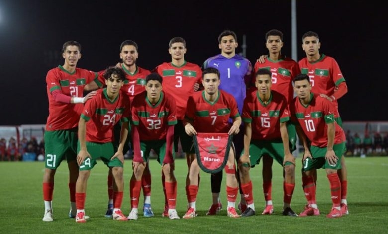 قرعة منافسات كان أقل من 20 سنة : المنتخب الوطني المغربي في المجموعة الثانية
