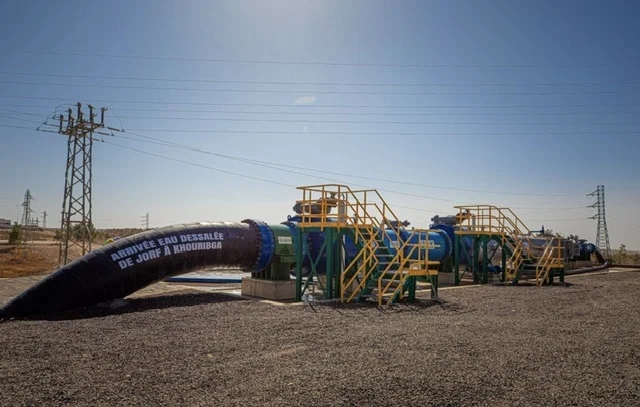 مياه التحلية: "OCP GREEN WATER" تعلن بدء تشغيل خط أنابيب الجرف الأصفر-خريبكة مجتمع وجهات