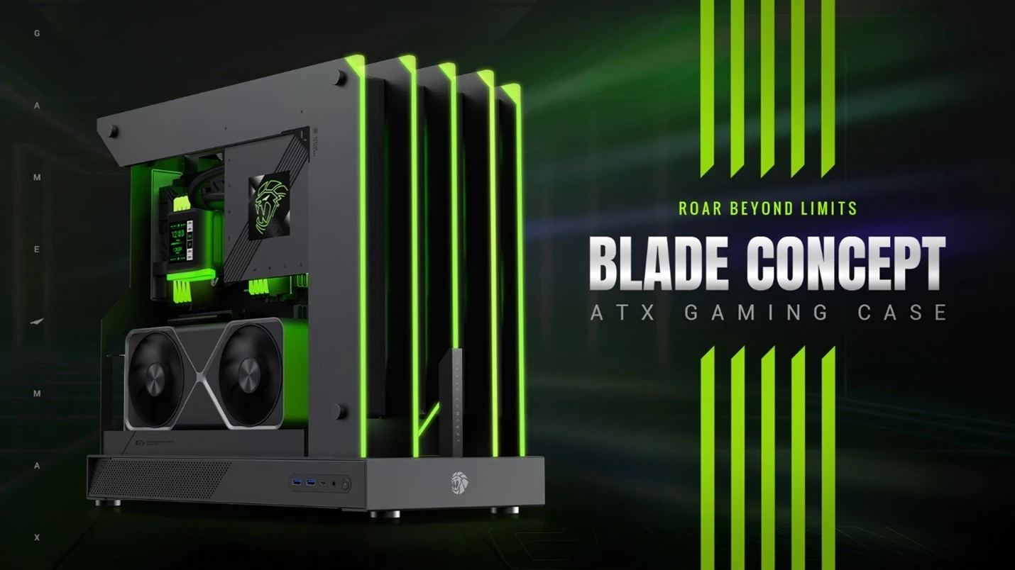 بتصميم مستوحى من الأسد: GAMEMAX تقدم كيس الألعاب BLADE CONCEPT