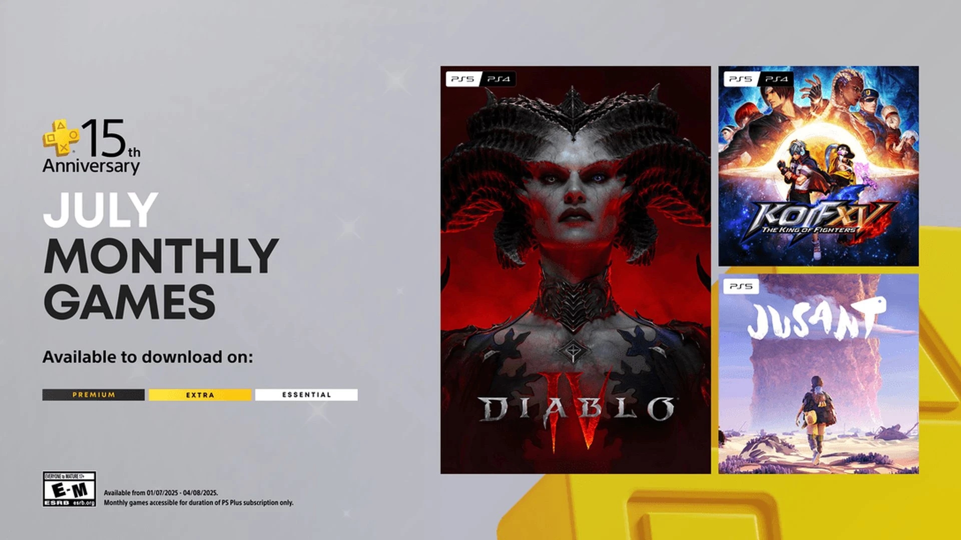 سوني تكشف عن ألعاب خدمة PlayStation Plus Essential لشهر يوليو 2025