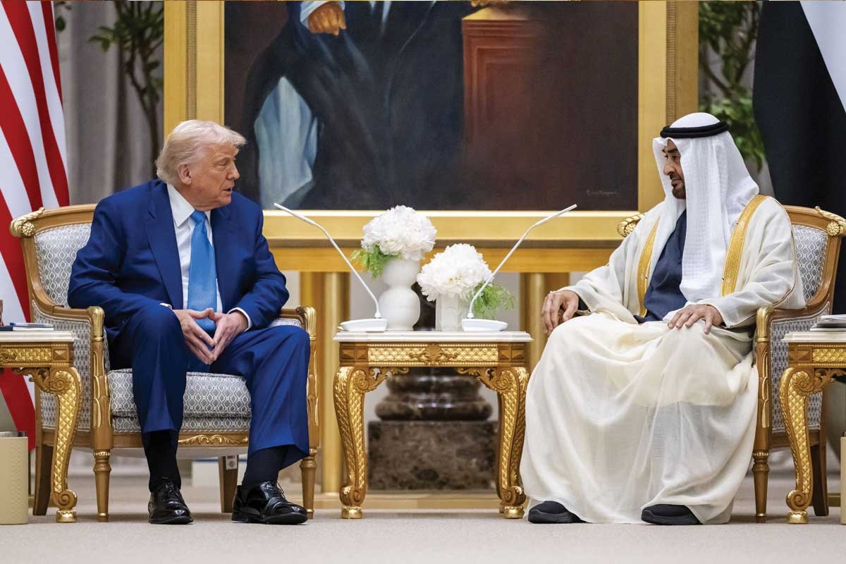 رئيس الإمارات والرئيس الأميركي يشهدان إطلاق مجمع الذكاء الاصطناعي