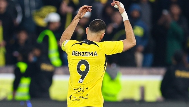 بنزيما يغيب عن تدريبات الاتحاد قبل مواجهة التعاون
