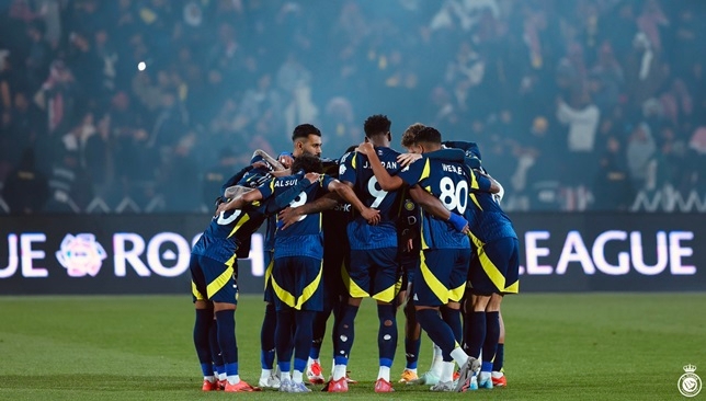 دعم خاص للاعبي النصر قبل مواجهة الاستقلال