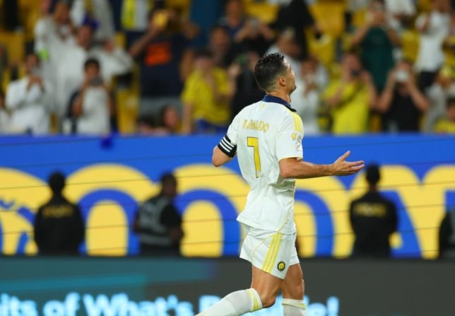 رونالدو يرد بطريقته الخاصة بعد فوز النصر على الخليج