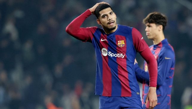 أراوخو: فقدت ثقتي بنفسي قليلاً في برشلونة