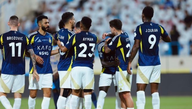 عودة رونالدو.. تشكيل النصر الرسمي اليوم ضد الخليج بالدوري