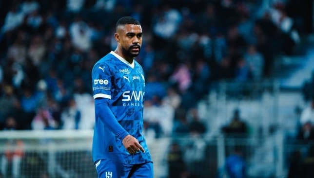 موقف مالكوم من المشاركة في مباراة الهلال والقادسية