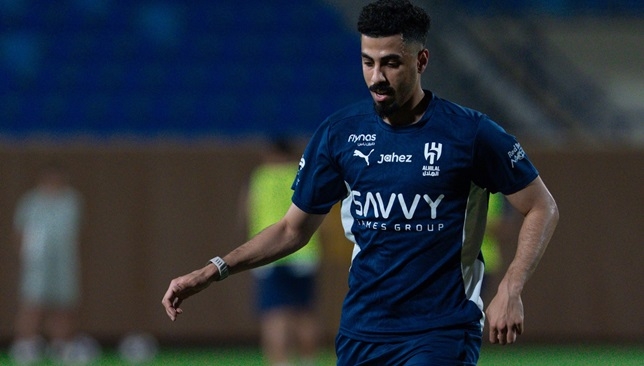 لاجامي يظهر لأول مرة في تدريبات الهلال