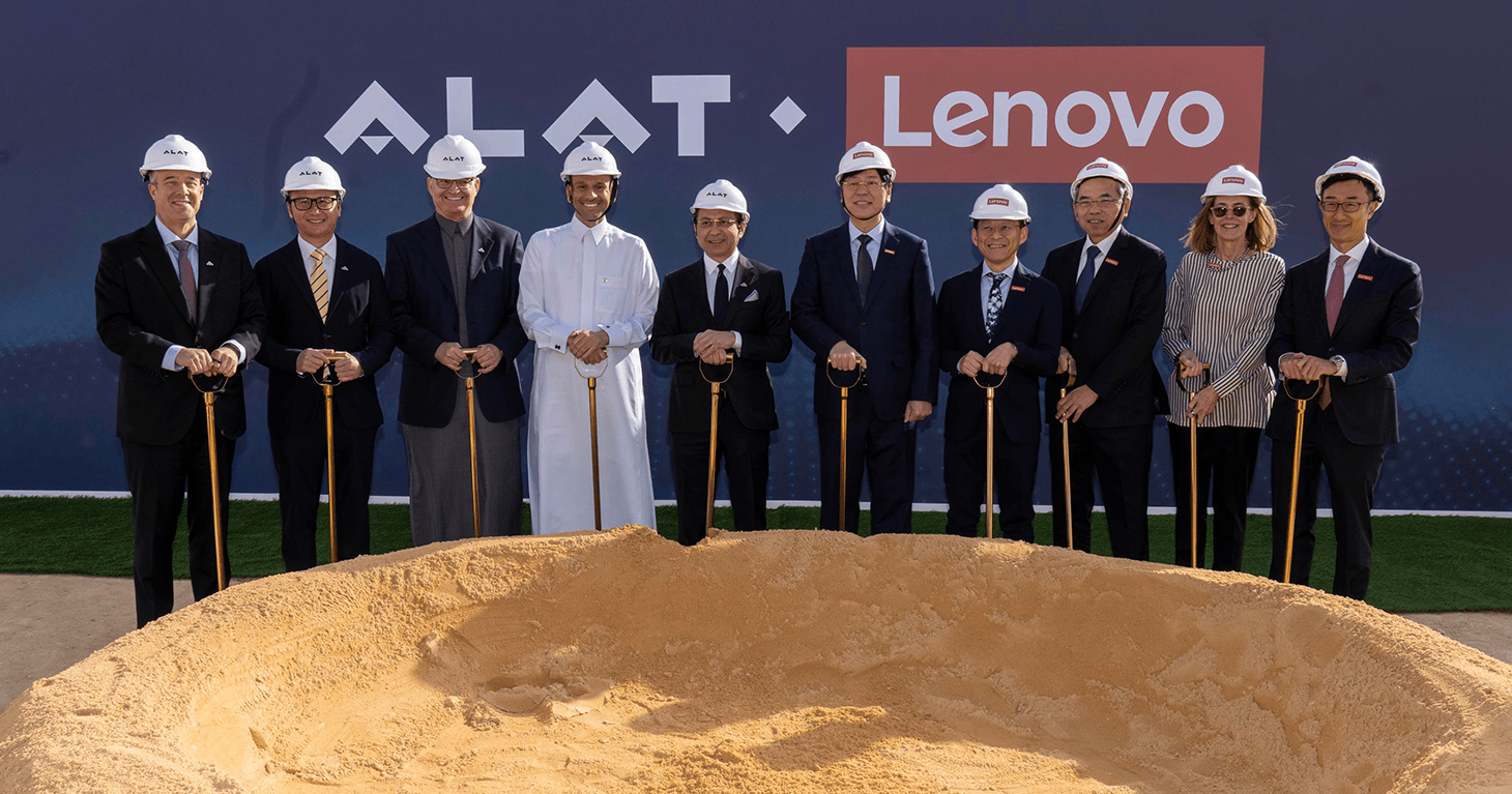 Lenovo, Alat break ground on manufacturing facility in Riyadh