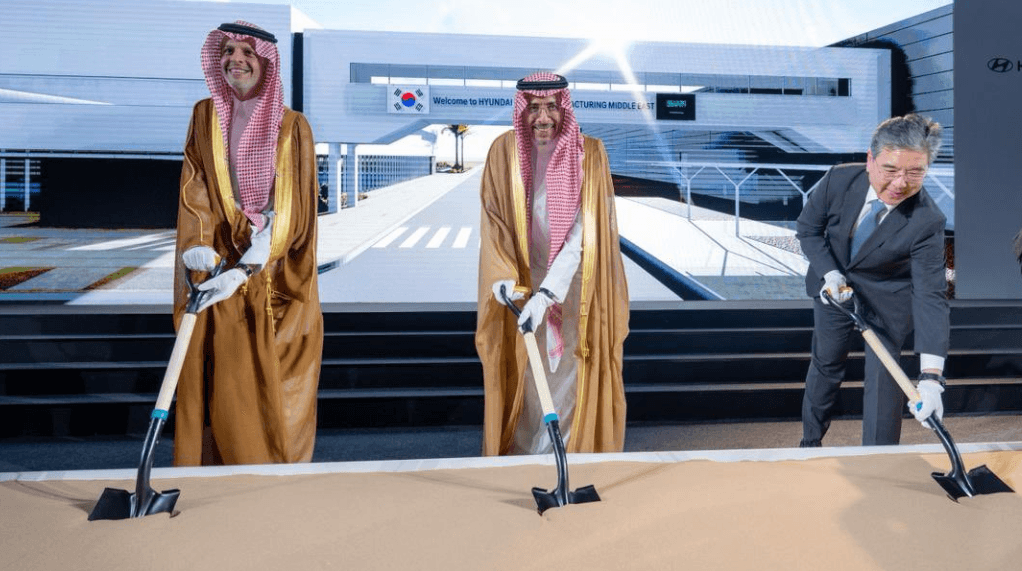 Hyundai breaks ground on new factory in King Salman Automotive Cluster